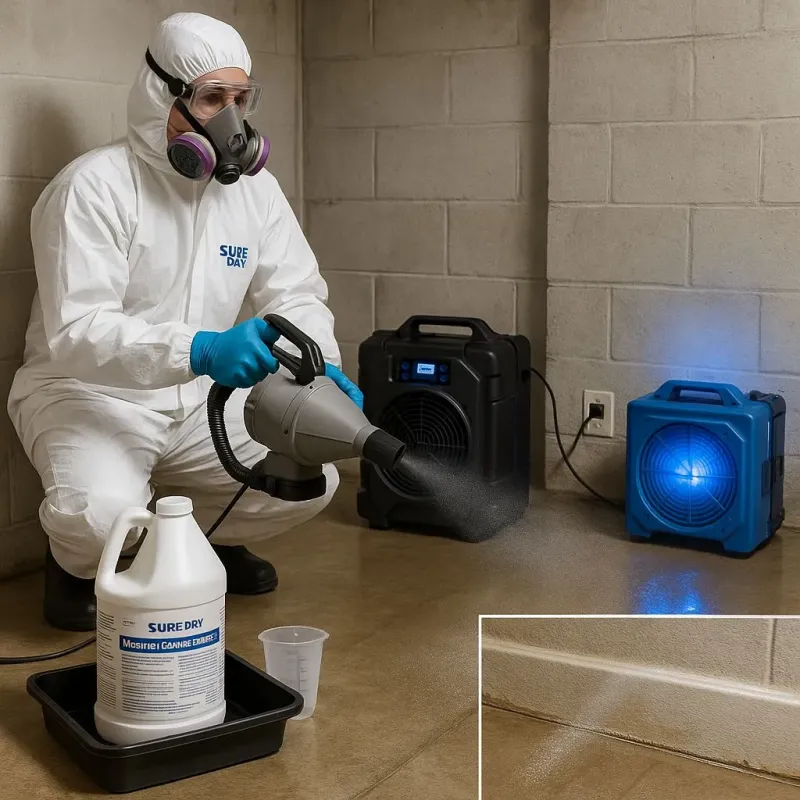 Sanitization and Odor Removal process in Boyes Hot Springs, CA