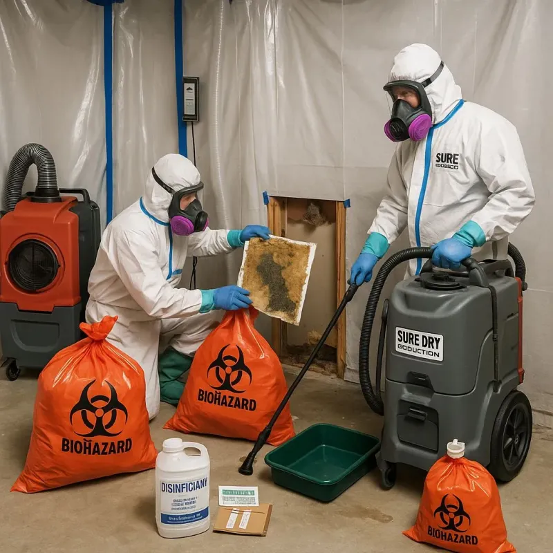Contaminated Water Handling Protocols process in Boyes Hot Springs, CA